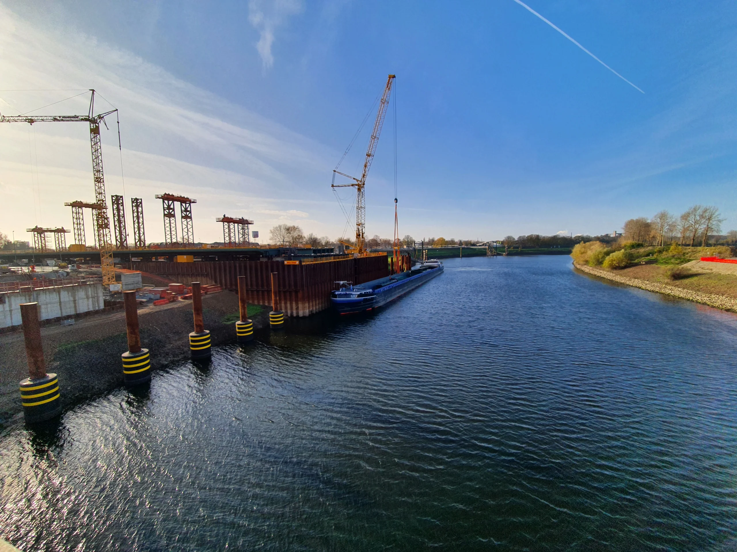 Einblick in ein Infrastrukturprojekt