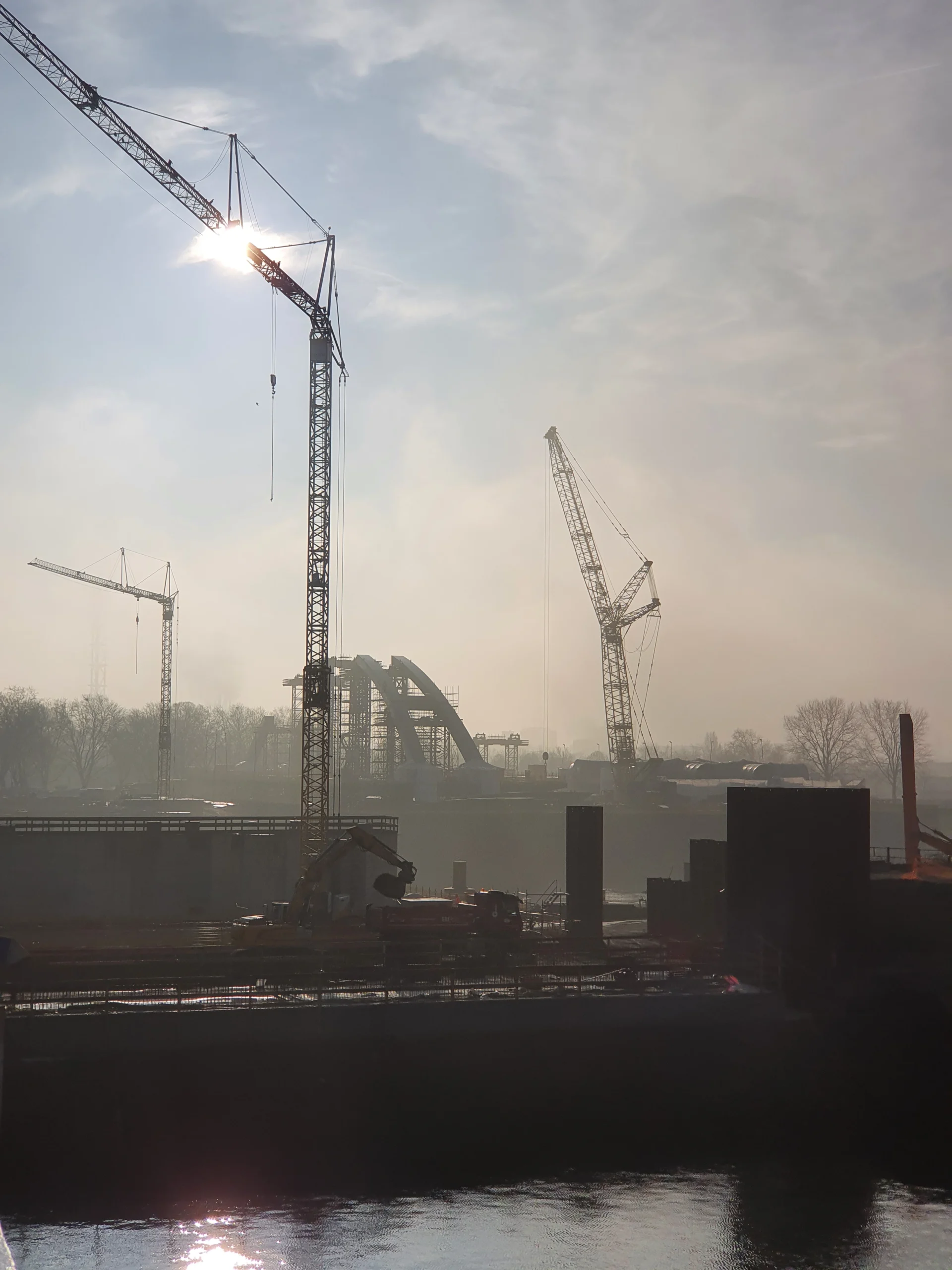 Einblick in ein Infrastrukturprojekt