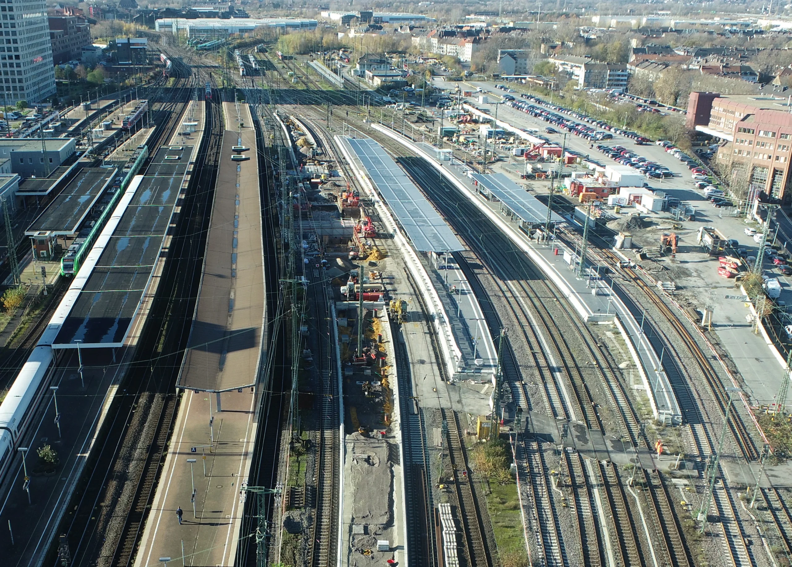 Einblick in ein Infrastrukturprojekt