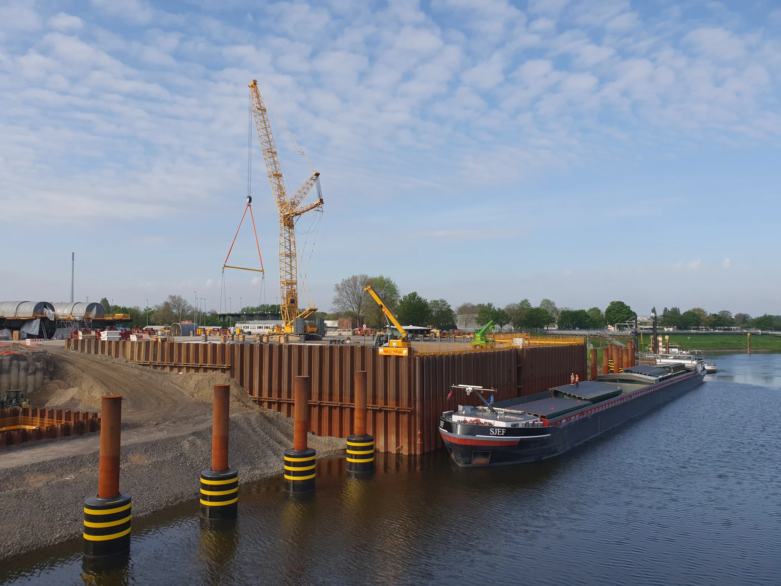 Einblick in ein Infrastrukturprojekt