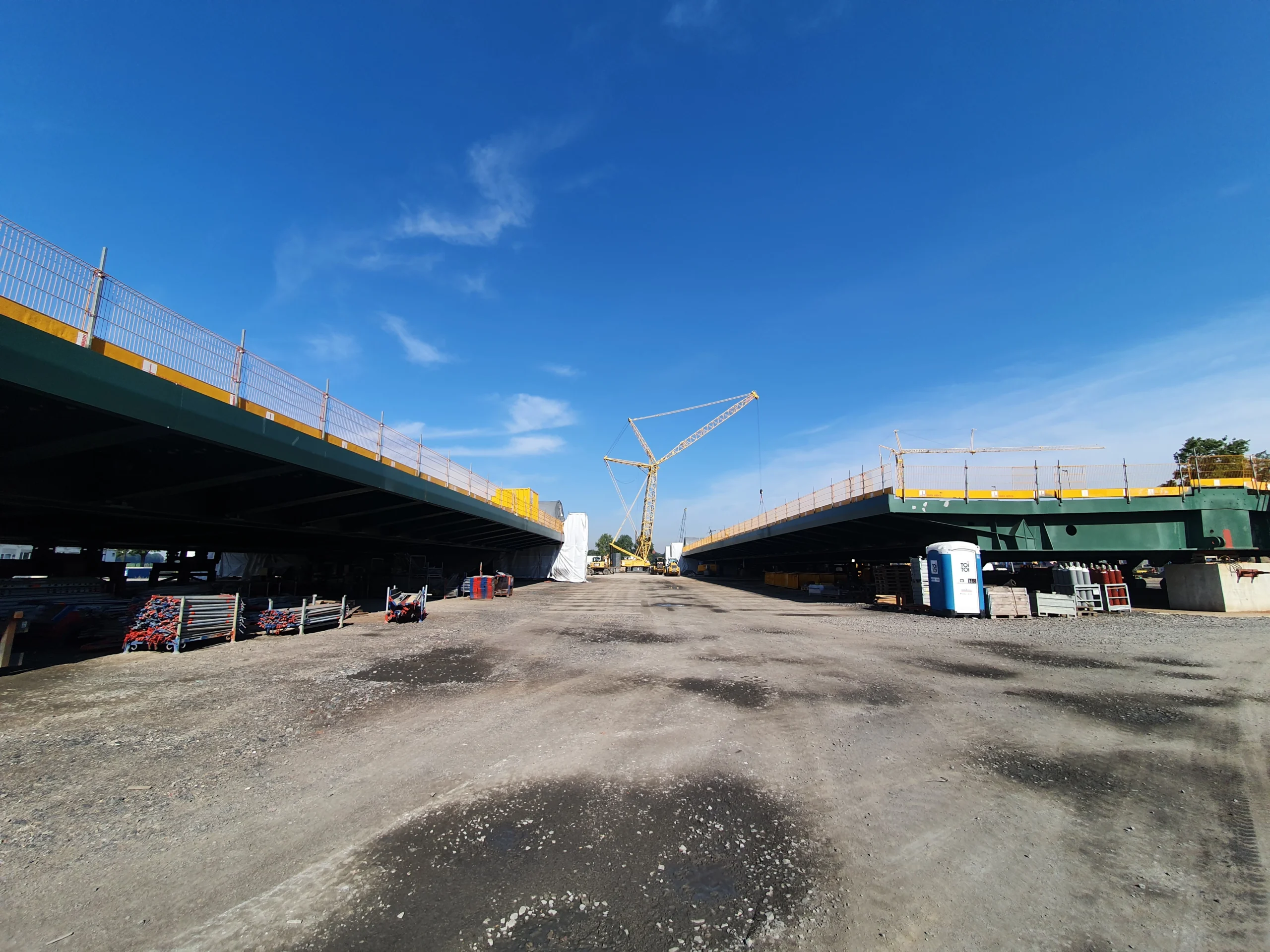 Einblick in ein Infrastrukturprojekt